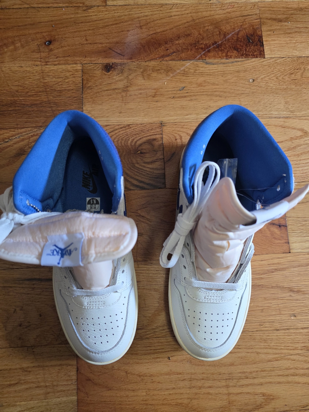 Nike Awake NY x Jordan Air Ship PE SP 'Game Roy Size 9.5with Extra Blue Laces - Picture 3 of 7